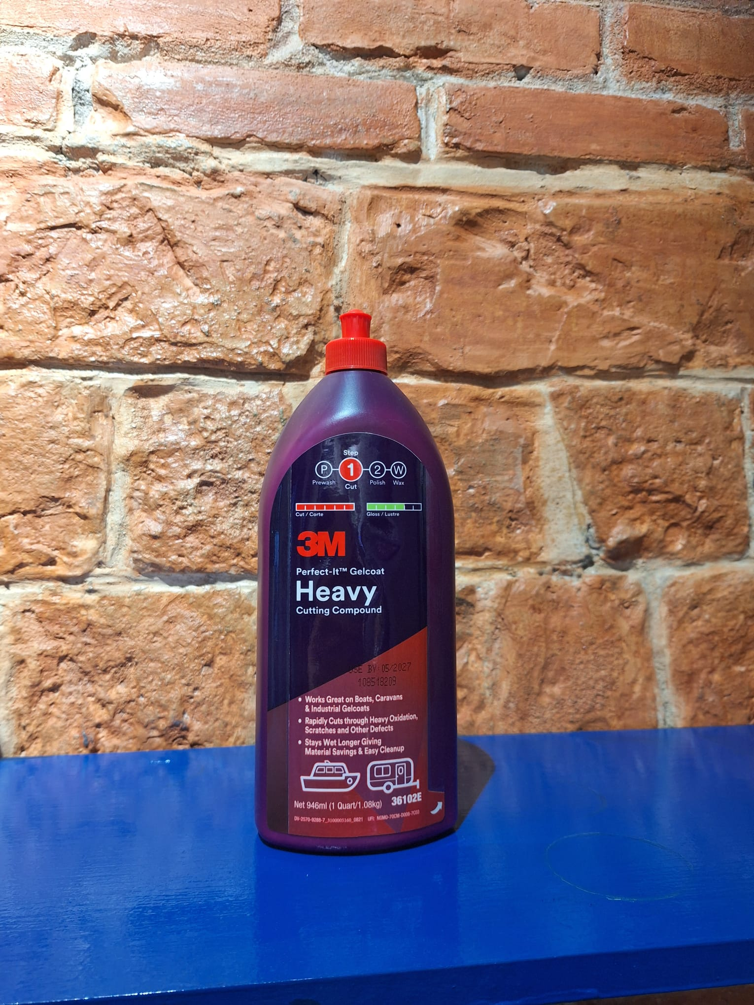 Image of 3M 946ml Gelcoat Heavy Cut Compound